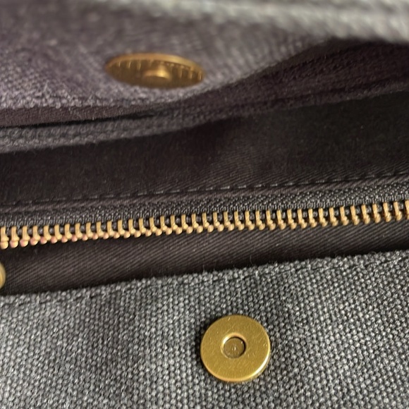 FEED Charcoal Canvas Tote Bag - Picture 8 of 9